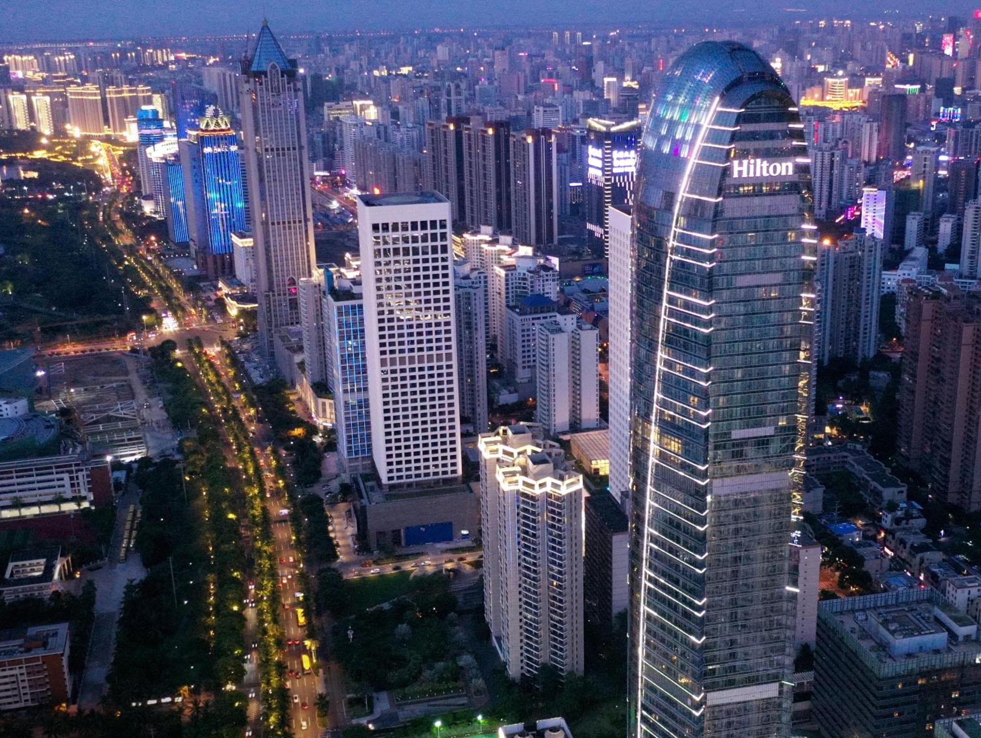 Hilton Haikou Haikou  Exterior foto